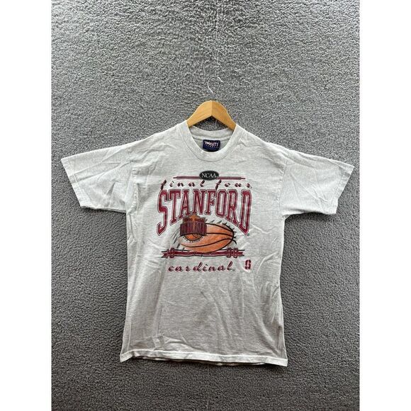 Players Varsity Teamwear NCAA Stanford Final Four 1995 Vintage T-Shirt Size L - Picture 1 of 4